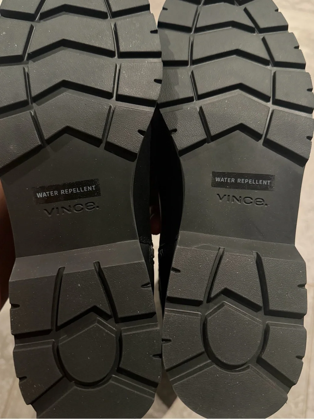 Vince Sibelle Water Resistant Riding Boots in Black, Size 11, NEW in Box